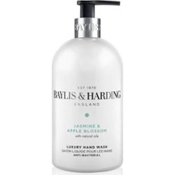 Baylis & Harding Jasmine & Apple Blossom oczyszczające mydło do rąk w płynie ze środkiem antybakteryjnym 500 ml