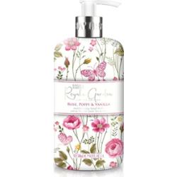 Baylis & Harding Royale Garden Rose, Poppy & Vanilla mydło w płynie do rąk 500 ml