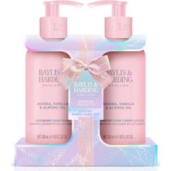 Baylis & Harding Jojoba, Vanilla & Almond Oil zestaw upominkowy do rąk