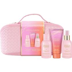 Baylis & Harding Jojoba, Vanilla & Almond Oil zestaw upominkowy torebka kosmetyczna