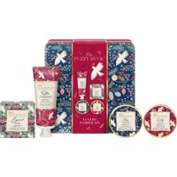 Baylis & Harding The Fuzzy Duck Winter Wonderland zestaw upominkowy blaszane pudełko
