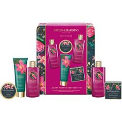 Baylis & Harding Boudoire Tropical Paradise zestaw upominkowy blaszane pudełko