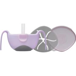 b.box 3 in 1 Bowl & Straw miska ze słomką Strawberry 250 ml