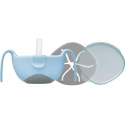 b.box 3 in 1 Bowl & Straw miska ze słomką Bubblegum 250 ml