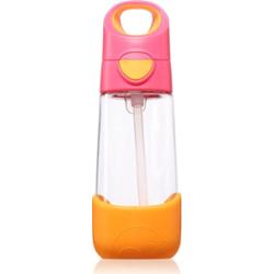 B.Box Bottle with Straw butelka ze słomką Strawberry Shake 450 ml