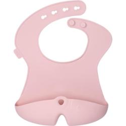 b.box Silicone Bib śliniak Blush 4m+ 1 szt.