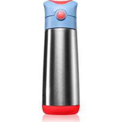B.Box Insulated Drink Bottle termos ze słomką Blue Blaze 500 ml