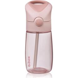 B.Box Junior butelka dla niemowląt ze słomką Blush Crush 380 ml