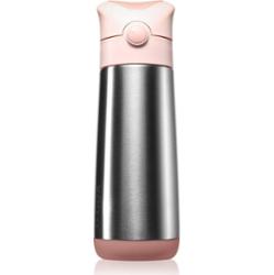 B.Box Insulated Drink Bottle termos ze słomką Blush Crush 500 ml
