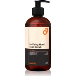 Beviro Purifying Hand Soap Scrub mydło oczyszczające z efektem peelingu Zesty Vetiver 500 ml