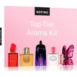 Beauty Discovery Box Notino Top-Tier Aroma Kit CAROLINA HERRERA La Bomba, Burberry Goddess, Prada Les Infusions: Infusion Rhubarbe, Armani Sì Passione