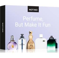 Beauty Discovery Box Notino Perfume, But Make It Fun Lanvin Éclat d'Arpège, Jimmy Choo I Want Choo Le Parfum, Lacoste Eau de Lacoste L.12.12 Blanc, Co