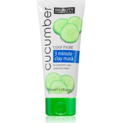 Beauty Formulas Cucumber maska głęboko oczyszczająca z glinką 100 ml