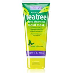 Beauty Formulas Tea Tree maseczka głęboko oczyszczająca 100 ml