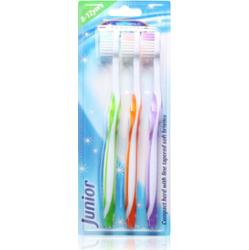 Beauty Formulas Junior szczoteczki do zębów dla dzieci 3 szt.
