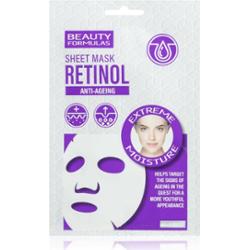 Beauty Formulas Retinol maseczka w płachcie przeciw starzeniu się skóry 1 szt.