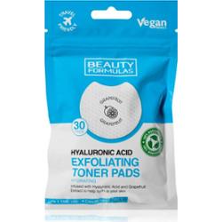 Beauty Formulas Hyaluronic Acid waciki do demakijażu o działaniu nawilżającym 30 szt.