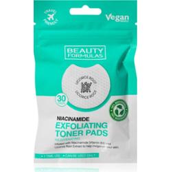Beauty Formulas Niacinamide waciki do demakijażu dla doskonałej skóry 30 szt.