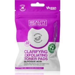 Beauty Formulas Glycolic Acid waciki do demakijażu 30 szt.