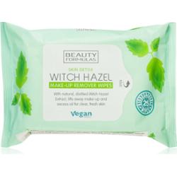 Beauty Formulas Witch Hazel chusteczki oczyszczające do demakijażu 25 szt.