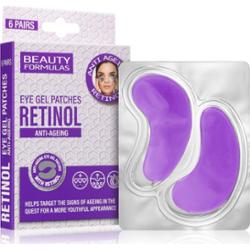 Beauty Formulas Retinol płatki żelowe pod oczy ujędrniające z retinolem 6x2 szt.