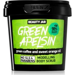 Beauty Jar Green Apelsin peeling do ciała pobudzający z wyciągami z kawy 200 g