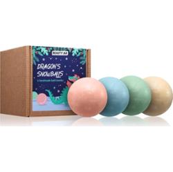 Beauty Jar Dragon's Snowballs zestaw upominkowy do kąpieli