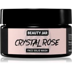 Beauty Jar Crystal Rose mydło oczyszczające do twarzy z efektem rozjaśniającym 25 g