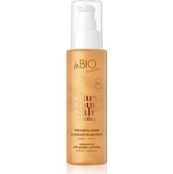 beBIO Safe Tanning odżywczy olejek do ciała z brokatem 100 ml