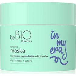 beBIO In My Era Moisturizing & Smoothing maseczka głęboko nawilżająca do wygładzania włosów 250 ml