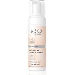 beBIO Natural Foam Toner Warm Blonde pianka tonująca do włosów 120 ml