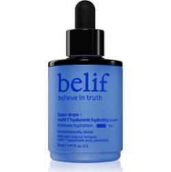 belif Super Drops Multi-7 Hyaluronic Hydrating Serum serum nawilżające, głęboko odżywiające z efektem wzmacniającym 30 ml