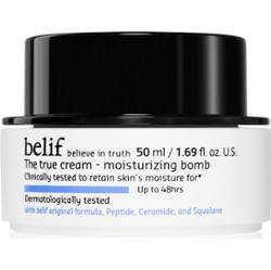belif The True Cream Moisturizing Bomb krem głęboko nawilżający s ceramidy a peptidy 50 ml
