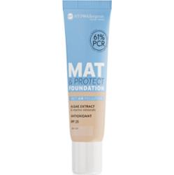 Bell HYPOallergenic Mat & Protect długotrwały podkład matujący SPF 25 odcień 02 Ivory 30 g