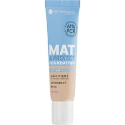 Bell HYPOallergenic Mat & Protect długotrwały podkład matujący SPF 25 odcień 03 Almond 30 g