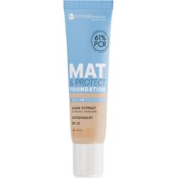 Bell HYPOallergenic Mat & Protect długotrwały podkład matujący SPF 25 odcień 06 Caramel 30 g
