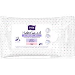 BELLA HydroNatural chusteczki nawilżane do higieny intymnej 20 szt.