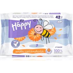 BELLA Baby Happy Calendula nawilżany papier toaletowy z nagietkiem lekarskim dla dzieci 42 szt.