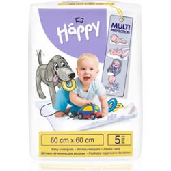 BELLA Baby Happy Baby Underpads jednorazowe maty do przewijania 60x60cm 5 szt.