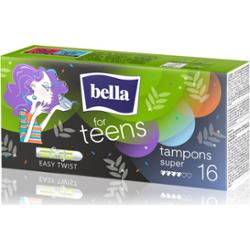 BELLA For Teens Tampons tampony Super 16 szt.
