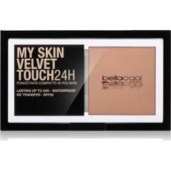 bellaoggi My Skin Velvet Touch 24H kompaktowy podkład pudrowy SPF 20 odcień 15C Natural Beige 9 g