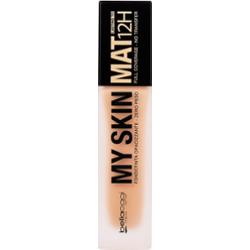 bellaoggi My Skin Mat 12H długotrwały podkład matujący odcień Warm Beige 30 ml