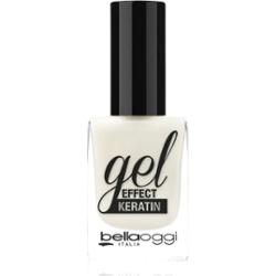 bellaoggi Gel Effect Keratin Nail Polish lakier do paznokci odcień Milky White 10 ml