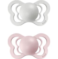 BIBS Couture Natural Rubber Size 1: 0+ months smoczek Haze / Blossom 2 szt.