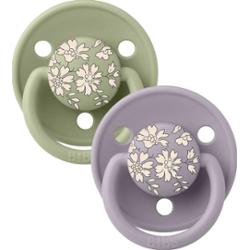 BIBS x Liberty De Lux One Size smoczek Fossil Grey / Sage 2 szt.