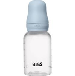 BIBS Anti-Colic Baby Bottle Silicone butelka antykolkowa z silikonowym smoczkiem Baby Blue 150 ml