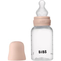 BIBS Anti-Colic Baby Bottle Silicone butelka antykolkowa z silikonowym smoczkiem Blush 150 ml