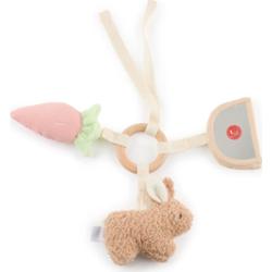 Bieco Activity Toy Bunny Fine wisząca zabawka kontrastowa 1 szt.