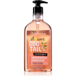 Bielenda Shower Coctail Peach + Kombucha odświeżający żel pod prysznic o działaniu regenerującym 400 ml