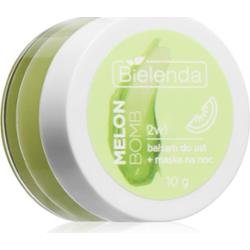 Bielenda Lip Care Lip Balm + Night Mask balsam do ust z zapachem Melon Bomb 10 g